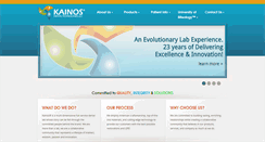 Desktop Screenshot of kainosdental.com